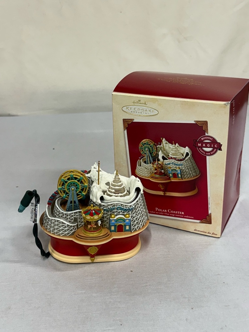 Vintage Hallmark Keepsake “Polar Coaster” Ornament